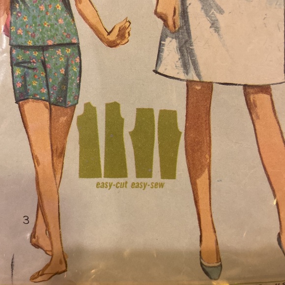 1967 Vintage Simplicity Jiffy Wardrobe Pattern #7104 - Picture 3 of 9